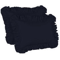 Black pillow hotsell shams standard